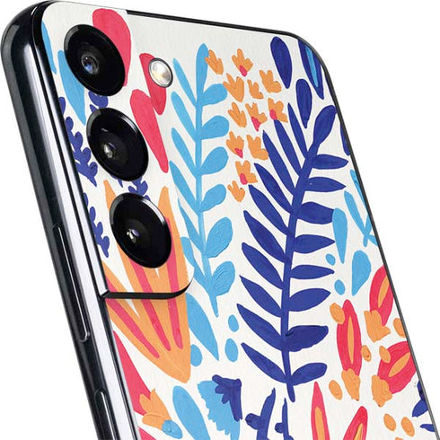 Cat Coq Color Foliage Galaxy S22 Skin
